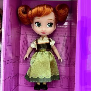 NEW Queen Anna of Arendelle Mini Doll 2023 Disney Animators' Collection 5"H NWOP